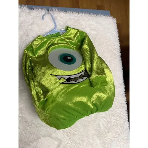 Disney Pixar Spirit Monsters Inc. Mike Wazowski Baby Costume Sz. 18-24M - Picture 11 of 13